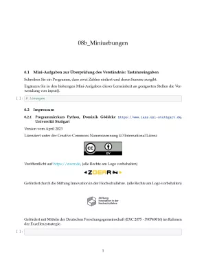 Ubung: B8b Miniübungen: Tastatureingaben - Pythonkurs (ZIP)