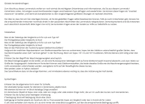 Unterrichtsbaustein: C11a Globale Verständnisfragen - Pythonkurs (ZIP)