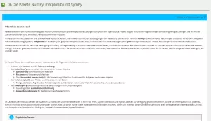 Unterrichtsbaustein: G Die Pakete NumPy, matplotlib und SymPy: Lernmodul - Pythonkurs