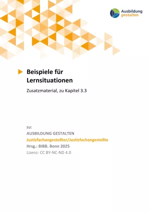 Unterrichtsplanung: Justizfachangestellte/r: Lernsituationen