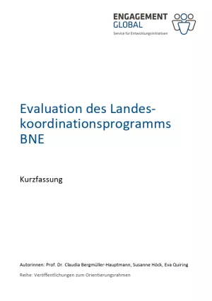 Fallstudie: Landeskoordinationen BNE