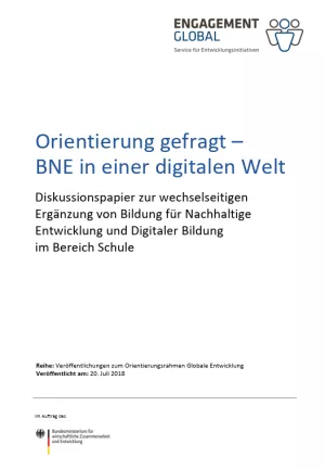 Handbuch: Orientierung gefragt – BNE in einer digitalen Welt