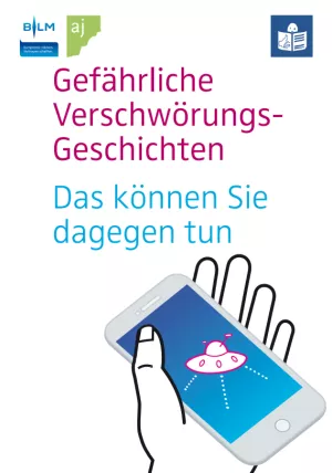 Broschuere: Gefährliche Verschwörungsgeschichten | Das können Sie dagegen tun