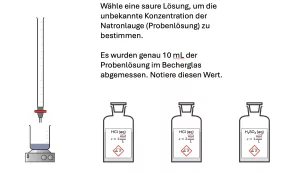 Simulation: Titrationssimulator