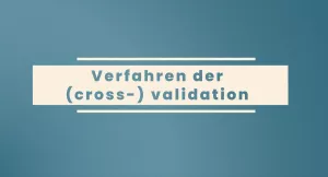 Video: Prognosemodelle: Klassifikation und Regression | 02 | Verfahren der (cross-) validation (MP4)