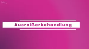Video: Datenbeschaffung und -aufbereitung | 04 | Ausreißerbehandlung (MP4)