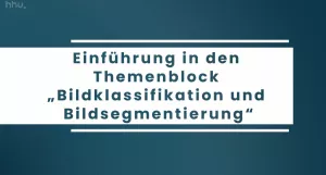 Video: Bildklassifikation und Bildsegmentierung | 01 | Einführung (MP4)