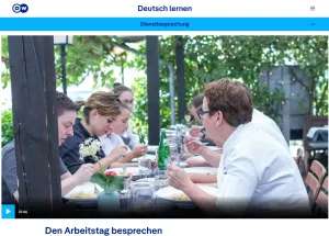 Interaktion: Gastronomie | Dienstbesprechung: Den Arbeitstag besprechen (Wechselpräpositionen)