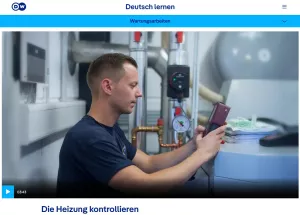 Interaktion: Anlagenmechanik | Wartungsarbeiten: Die Heizung kontrollieren (Trennbare Verben)