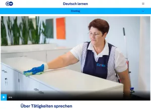 Interaktion: Gebäudereinigung | Einstieg: Über Tätigkeiten sprechen (Komposita)