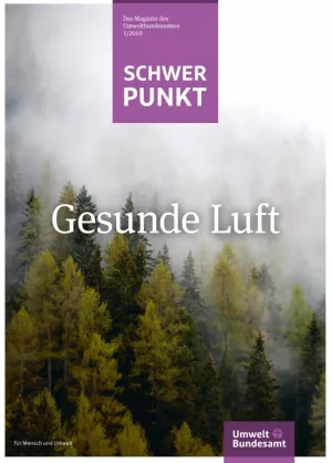 Broschuere: Schwerpunkt: Gesunde Luft