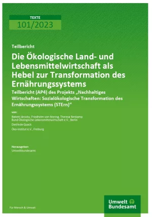 Broschuere: Die Ökologische Land- und Lebensmittelwirtschaft als Hebel zur Transformation des Ernährungssystems