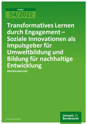 Broschuere: Transformatives Lernen durch Engagement
