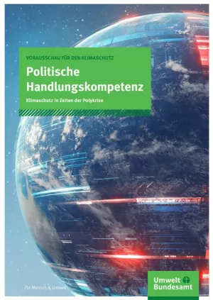 Broschuere: Politische Handlungskompetenz: Klimaschutz in Zeiten der Polykrise