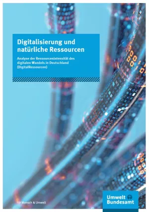 Broschuere: Digitalisierung und natürliche Ressourcen