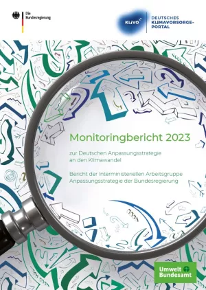 Broschuere: Monitoringbericht 2023 zur Deutschen Anpassungsstrategie an den Klimawandel