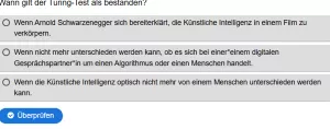 Interaktion: Woche 1 | Theorie | Geschichte der KI 1 (Aufgabe 2)