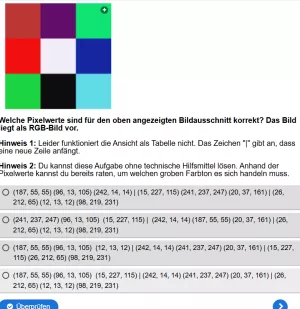 Interaktion: Woche 2 | Daten | Was sind Daten? (Aufgabe 4)