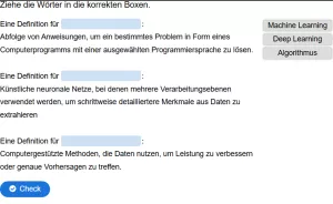 Interaktion: Woche 3 | Theorie | Künstliche Intelligenz, Maschinelles Lernen, Deep Learning (Aufgabe 1)