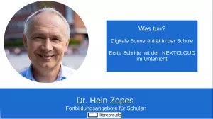 Video: Digitale Souveränität in der Schule – Erste Schritte mit der Nextcloud im Unterricht