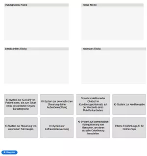 Interaktion: Woche 10 | Recht | Der AI Act der Europäischen Union (Aufgabe 1)