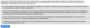 Interaktion: Woche 11 | Recht | Das Recht auf informationelle Selbstbestimmung (Aufgabe 2)