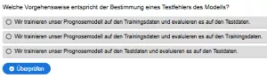 Interaktion: Prognosemodelle: Klassifikation und Regression | 02 | Verfahren der (cross-) validation (Aufgabe 1)