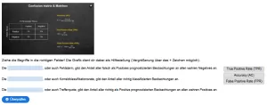 Interaktion: Prognosemodelle: Klassifikation und Regression | 02 | Metriken für eine Klassifikation (Aufgabe 1)