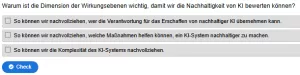 Interaktion: KI und Nachhaltigkeit | 06 | Nachhaltige KI: Wirkungsebenen (Aufgabe 2)