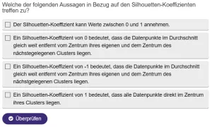 Interaktion: Clustering: vom Sortieren bis zum Explorieren | 04 | Evaluation und Interpretation Clustering (Aufgabe 2)