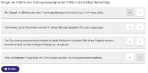 Interaktion: Bildklassifikation und Bildsegmentierung | 05 | Wie werden CNNs trainiert? (Aufgabe 5)