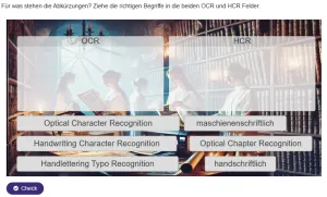 Interaktion: Bildklassifikation und Bildsegmentierung | 07 | Von Bildern zu Daten. Das digitale Erfassen von alten Dokumenten (Aufgabe 1)