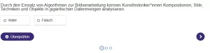 Interaktion: Bildklassifikation und Bildsegmentierung | 11 | Computersehen für die Kunstgeschichte (Aufgabe 1)
