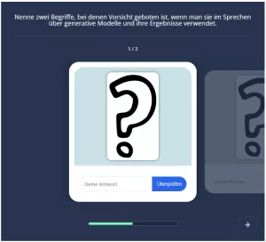 Interaktion: Generative Modelle | 02 | Über Generative Modelle sprechen (Aufgabe 3)