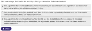 Interaktion: KI und Ich | 08 | Das Algorithmische Selbst (Aufgabe 1)