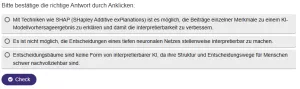 Interaktion: Explainable, Hybrid, Robust AI | 01 | Interview zur Interpretierbarkeit von künstlicher Intelligenz (Aufgabe 1)