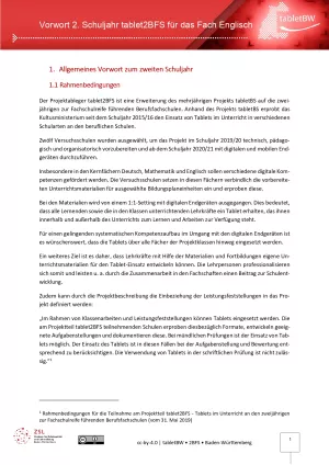Handreichung: Projekt tablet2BFS | Materialien 2. Schuljahr Englisch (ZIP-Datei)