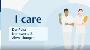 Video: I care Pflege | Pflegebasismaßnahmen | Der Puls: Normwerte und Abweichungen (Video)