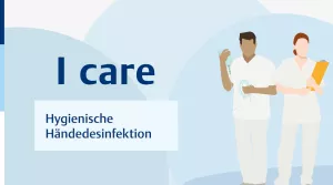 Video: I care Pflege | Pflegebasismaßnahmen | Hygienische Händedesinfektion (Video)
