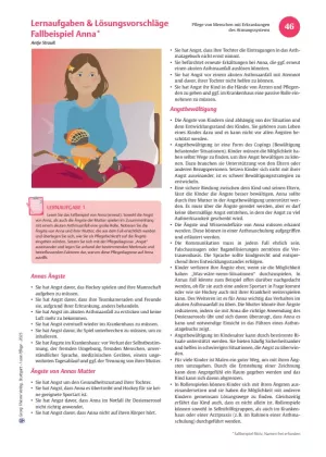 Arbeitsblatt: I care Pflege | Komplexe Fallbeispiele | Asthma bronchiale (Lösungen)