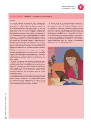 Arbeitsblatt: I care Pflege | Komplexe Fallbeispiele | Depression (Aufgaben)