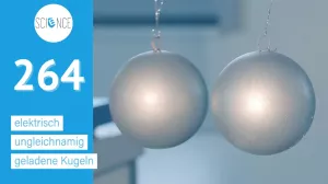 Video: Ungleichnamig elektrisch geladene Kugeln