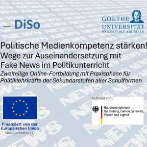 Kurs: Politische Medienkompetenz stärken! Wege zur Auseinandersetzung mit Fake News im Politikunterricht