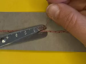 Video: SnapPap - Faden vernähen für Linkshänder