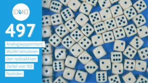 Video: Würfel simulieren den radioaktiven Zerfall von 100 Nukliden | Analogieexperiment