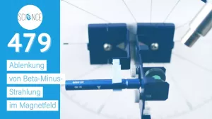 Video: Ablenkung von Beta-Minus-Strahlung im Magnetfeld