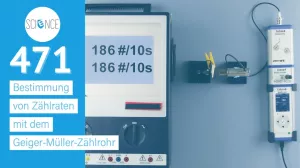 Video: Bestimmung von Zählraten mit dem Geiger-Müller-Zählrohr