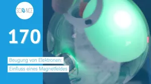 Video: Beugung von Elektronen | Einfluss eines Magnetfeldes auf das Beugungsbild