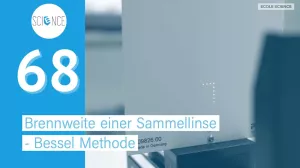Video: Brennweite einer Sammellinse - Bessel Methode