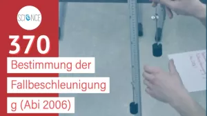Video: Bestimmung der Fallbeschleunigung g (Abi 2006)